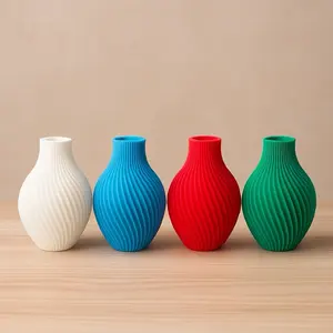 Aesthetic 3D Printed Vase – Modern Minimalist Room Decor ”