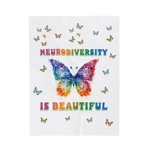 Neurodiversity Butterflies Sensory Blanket