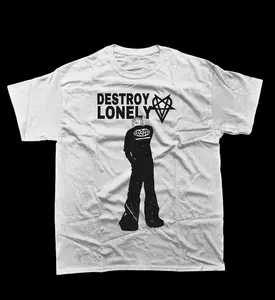 Vintage  y2k T-Shirt,Destroy Lonely y2k  T-shirt - Destroy Lonely Tee - Destroy Lonely Merchandise- Vintage y2k tshirt - Menswear Top