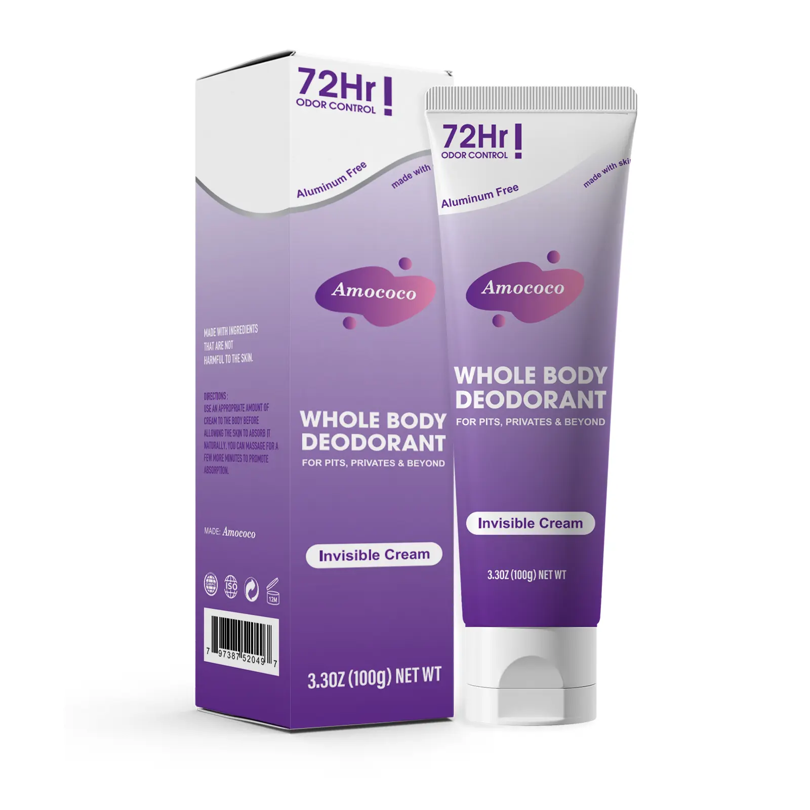 underarm odor fading Long-lasting Fragrance Antiperspirant Deodorant, gentle on the skin, deodorant for the whole body Suitable for armpits, private parts and more areas