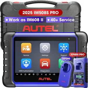 Autel MaxiIM IM508S Pro Key Programmer Car Diagnostic Scanner, Same IMMO as IM608Ⅱ,IM508S PRO, with XP400Pro Key Fob Programming Tool, Active Test, 40+ Services, Full diganostic as MK808ZBT