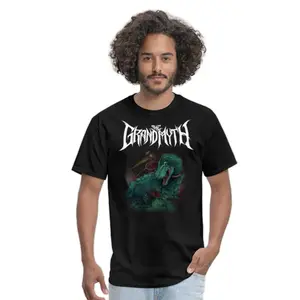 Grand Myth Official "Devils of Vulture Valley" T-shirt Featuring Stunning Album Art Black Tee