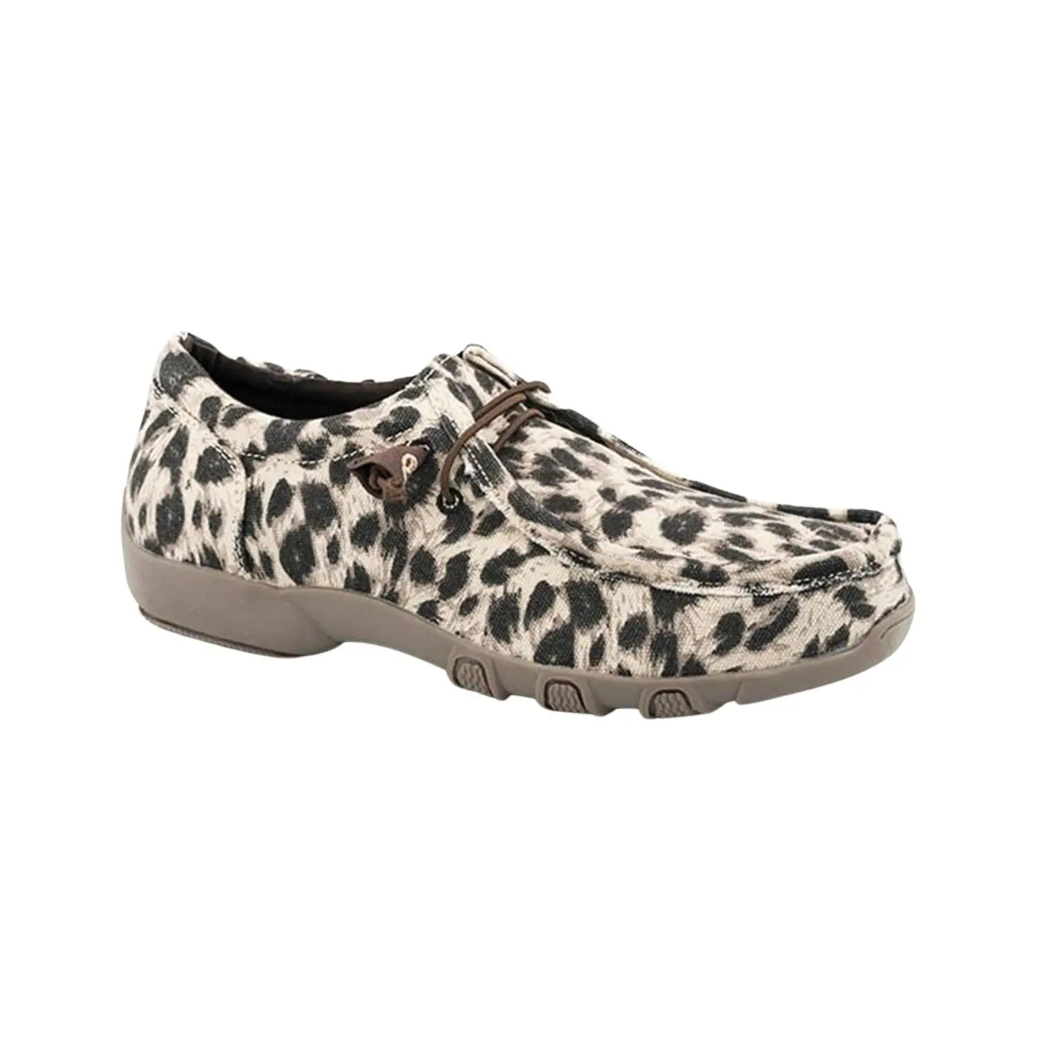 Women's Chillin Leopard Print Casual Chukka Shoes Moc Toe - 09-021-0191-3092 Ta