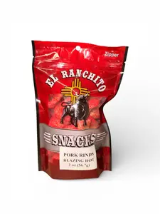 Pork Rinds Blazing Hot 2oz