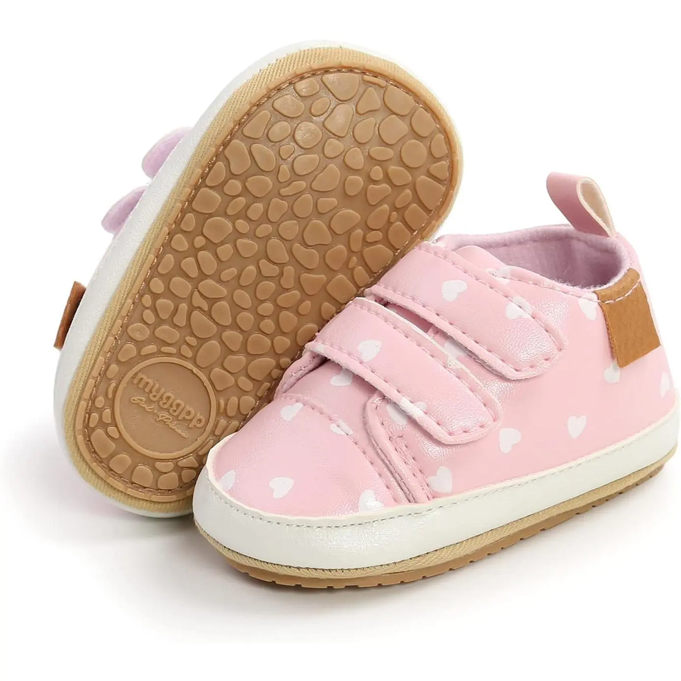 KF5-SK027 Baby Boys Girls Anti-Slip Sneakers Soft Ankle Boots Toddler First Walkers Newborn Crib Shoes