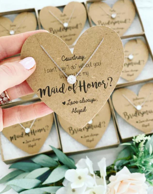 Can’t say “I Do” Without You! Dainty Necklace