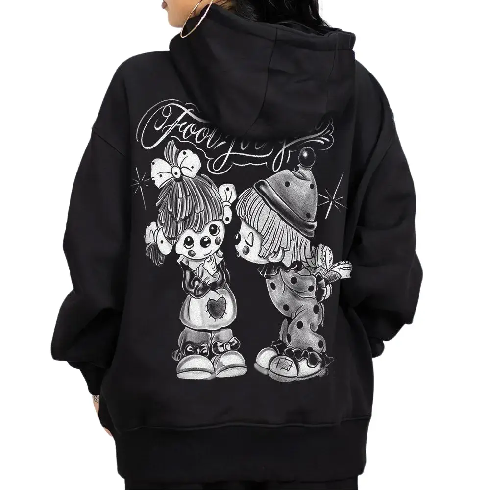 Fool 4 U Graphic Fashion -  Chicanos Clothing, Chicano Clothing, Gangster Clothes, Mexican Clothing, Men Gifts, Lowrider Hoodie, Hoodies For Men Sweatshirt  Fabric Womenswear Loose Oversized Polyester Tops Unisex