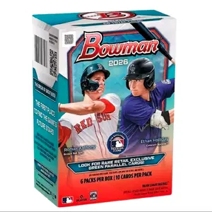 Topps 2026 Bowman Baseball Blaster Box - (6) Packs, (10) Cards Per Pack