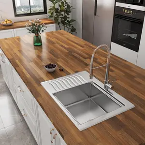 Peel and Stick Floor Tiles PVC Self Adhesive Waterproof Non Slip Wood Grain Vinyl Floor Stickers for Home Kitchen Bathroom Decor Thick Anti Skid Flooring