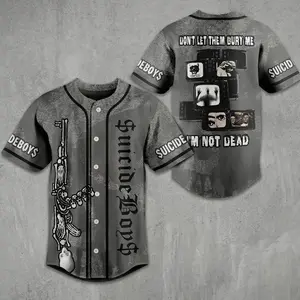$uicideboy$ Let Them Bury Me I Am Not Dead Baseball Jersey HY1969