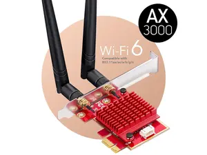 Cudy AX5400 Wi-Fi 6E Bluetooth 5.3 PCI-E Adapter WE3000S Cudy AX5400 Wi-Fi 6E Bluetooth 5.3 PCI-E Adapter WE3000S
