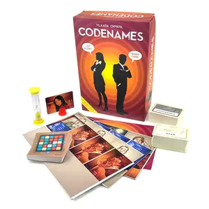 1 Set 'Codenames' Card Games Strategic Games For Teens And Adults, Family Party Games Card Game Mats, Board Toys Board Games Cards Christmas Halloween Thanksgiving Gifts/2+ Players Drinking Games Card(400 Codenames) And More, Family Fun Game