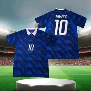 2026 Home #10 Mbappe Blue Short-Sleeve Football Jersey