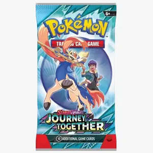Journey Together Pokemon Booster Pack (1) for tik tok live opening only