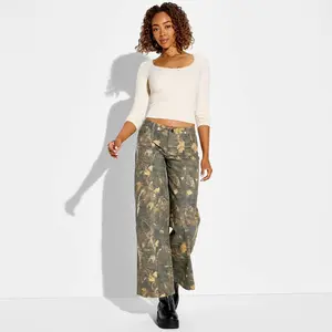 Women's Wide Leg Utility Pants - Wild Fable Women's Wide Leg Utility Pants - Wild Fable