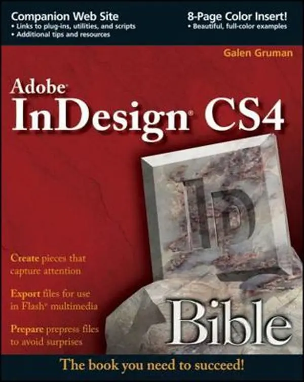USED-InDesign CS4 Bible by Galen Gruman (Paperback)