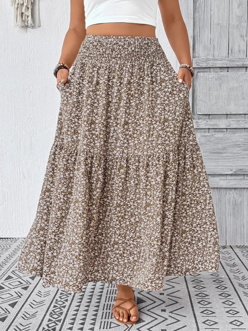 flowy dresses and skirts Pleated Halter Matcha Green Chiffon Long Bridesmaid Dress – Ohmollydress main image 1