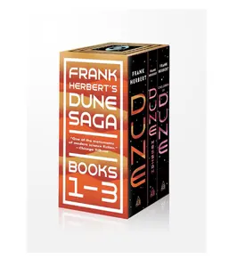 Frank Herbert's Dune Saga 3-Book Boxed Set: Dune, Dune Messiah, and Children of Dune