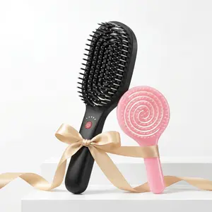 Electric Scalp Massager with Wide Tooth Comb, Portable Hair Scalp Massager for Scalp Care & Hair Care for Dandruff Removal,Shampoo Brush for Exfoliation,Head Massager for Both Wet and Dry Use GIFT SET