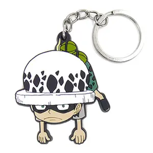 ONE PIECE TSUMAMARE TRAFALGER D. LAW CHILHOOD VERSION RUBBER KEYCHAIN