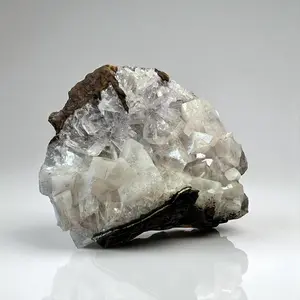 Large Hemimorphite from Ojuela Mine Mapimi Mexico 1.114 lbs 4.25" x 4" x 3" with Limonitic Gossan Matrix and Green Fluorescence Under UV Light