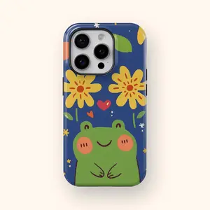 Frog Phone Case Kawaii Frog Phone Toad Phone Case Cottagecore Animal Phone Cute Froggy Gift Quirky Cartoon Amphibian Phone Case Frog Lover