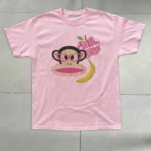 Paul Frank Gildan Men's Pink Baby tee