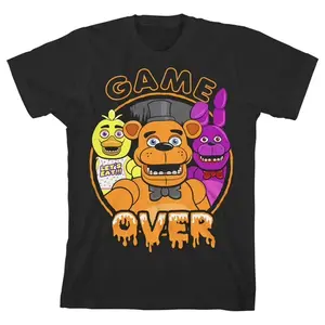 Five Nights At Freddy's Jumpscare Valentine's Special Tee  Unisex Relaxed Fit • Soft Print Horror Gaming Shirt • Perfect for FNAF Army, Valentine's Goth Date Night, Gaming Marathon & Scare Convention Easter Ready Birthday Gift for Horror Fans