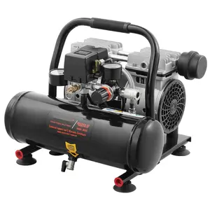 Air Compressor Portable Oil Free 1 Gallon Tank 90 PSI Compact Quiet Mini Air Pump For Tire Inflation, Pneumatic Tools, Home Garage Use, Low Noise Operation, Maintenance Free, Lightweight And Travel Ready
