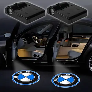 2PC Led Car Door Welcome Light Logo Shadow Projector Laser Lamp For BMW E46 E90 E60 F30 F10 X1 X2 X3 X5 X4 X6 X7 G30 G20 Accessorie