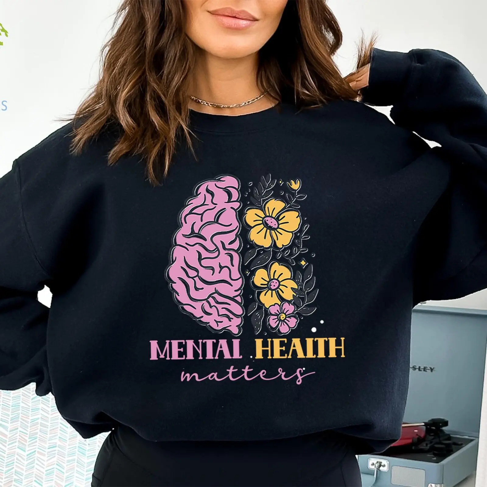 Mental jewelry Sweatshirt, Mental Health Awareness, Mental Health Sweatshirt, Self Love Club