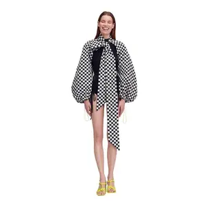 BOLERO Sleeves Checkered
