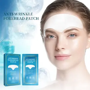 12-Pack Anti-Wrinkle Forehead Masks, Hydrating and Wrinkle-Reducing Gel Patches, Gentle Lifting and Firming, Moisturizing Face Care, Moisture
