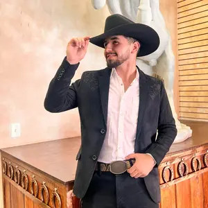 LAM509 Lamsini Black/Black Vest Bordado Long Sleeve for Men Formal Wear Original Design