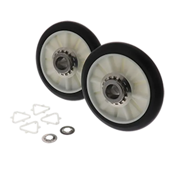 Roller Wheels Kit For Whirlpool Dryer 349241T - Set of 2