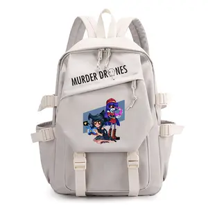 2026 New Inorganic Killer MURDER DRONES Peripheral School Bag Large Capacity Computer Bag Casual Backpack