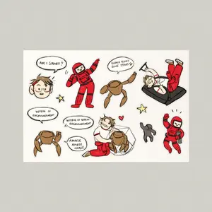 Project Hail Mary Sticker Sheet