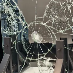 8mil Glass Safety Film, Clear Shatterproof Window Film, Anti-Shatter Glass Protection, Safety & Security Window Sticker for Home, Display Cabinet