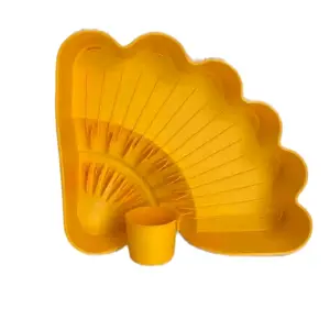 Easy Dry Dish Drainer Yellow -  Durable Kitchenware with User-Friendly Design for Efficient Dish Loading and Storage