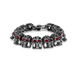 Dream Apparel Stainless Steel Bike Chain Motorcycle Chain Bracelet for Men and Women, Heavy Metal Biker Bracelet, Bicycle Link Chain Bracelet