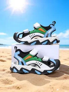 Open-Toe Sandals, Lightweight Comfortable, Fashion Versatile, Suitable for Boys Girls, Casual Outdoor Sports, All Seasons