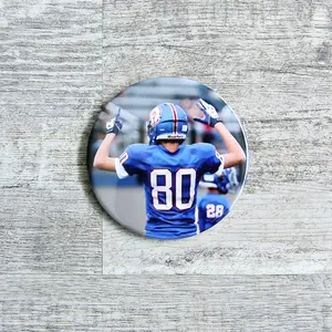 Message Me to Custom - Custom Photo Pin Button, Personalized Sport Photo - Pet Memorial Photo Pin Buttons - Fashion Accessories Pins, Gifts for Him & Her