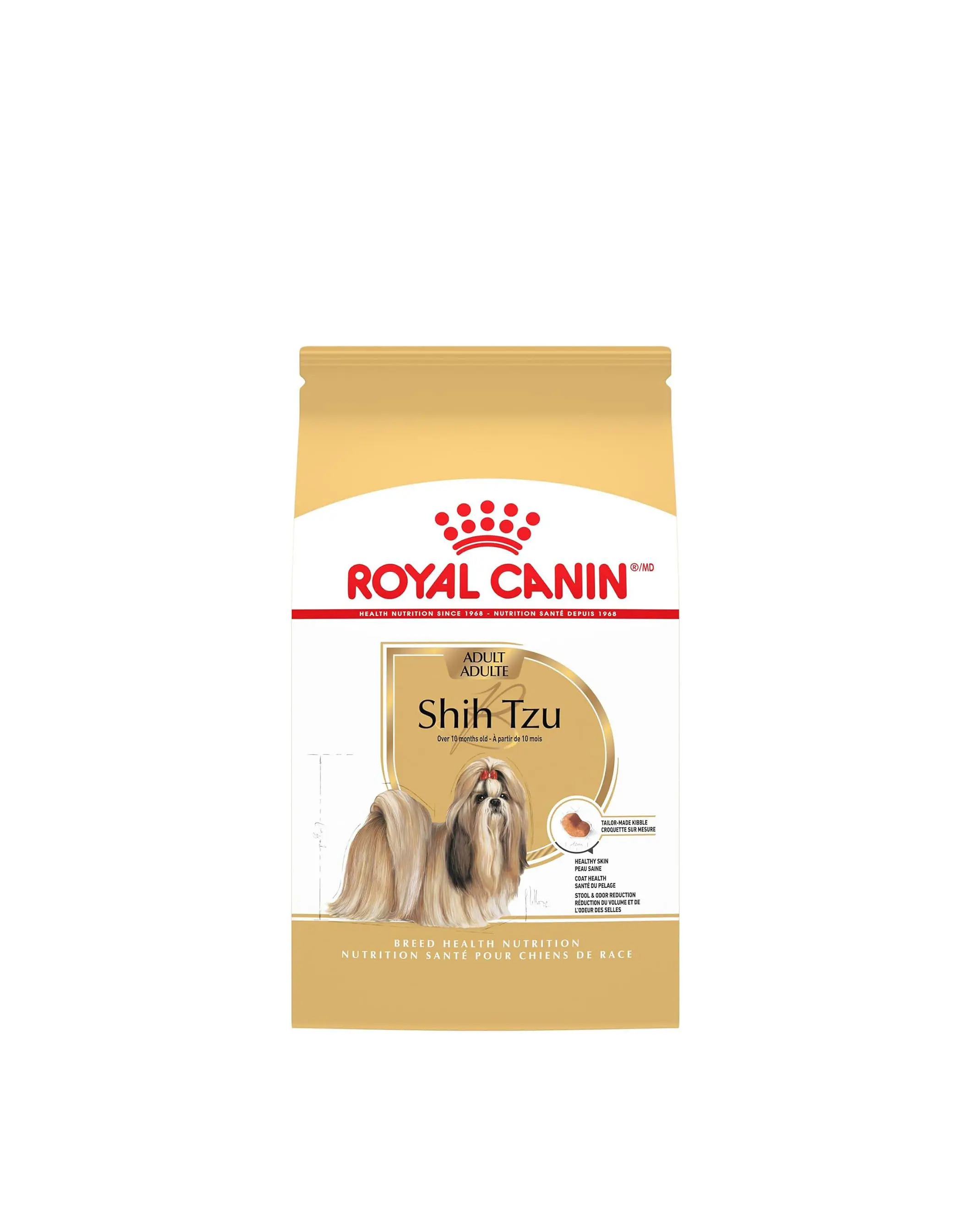 Royal Canin Breed Health Nutrition Shih Tzu Adult Dry Dog Food, 10 lb Bag