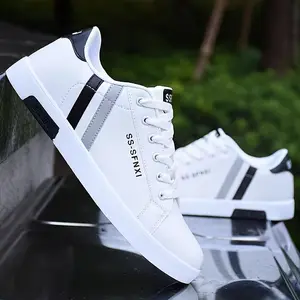 Fashion Casual Sneakers Korean Style Fashion Rubber Sneakers Breathable Comfortable Training Shoes Durable Footwear Runner Athletic  Trainer Running