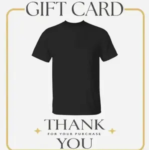 Gift Card Shirt, Thank You for Your Purchase Tee, Customer Appreciation T-Shirt