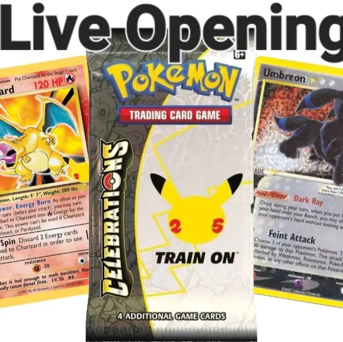 Celebrations Booster Pack x5 - Rip Live