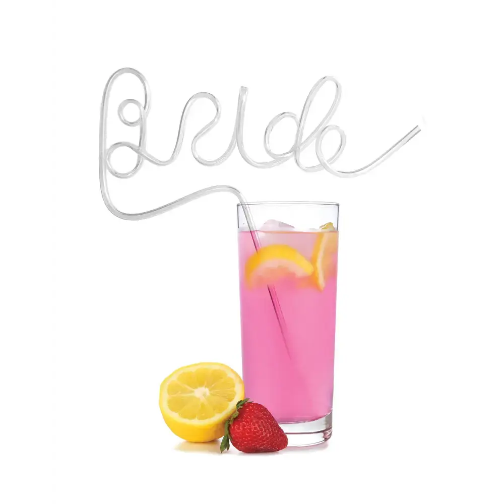 Glitterati Bride Straw