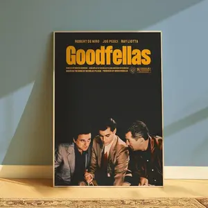 [Sale Up To 50%][No frame, Free Ship] Goodfellas Alternative Film Movie Poster