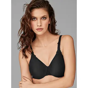 Wacoal Bodysuede Ultra Full Figure Seamless Underwire Bra - Black