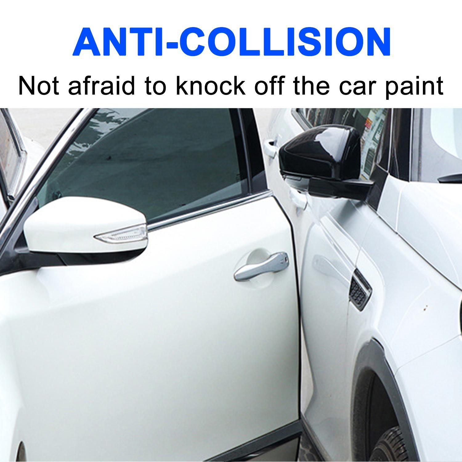 Car Door Edge Guard 16.4FT – Anti-Scratch & Anti-Collision Protection, U-Shaped Cut-to-Fit Bumper Strip, Double Card Slot for Secure Fit on Sedan SUV Truck